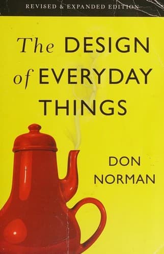 Book cover: The Design of Everyday Things